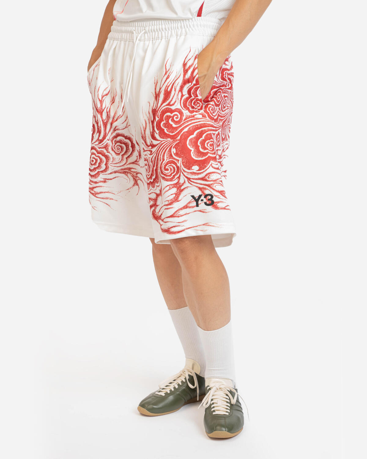 Y-3 x JFA GRAPHIC SHORTS | JC7569 | AFEW STORE